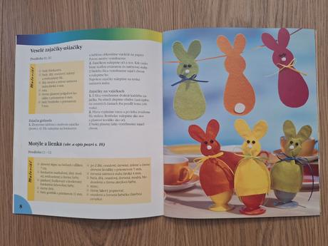 Knižka veľkonočné ozdoby a darčeky, 