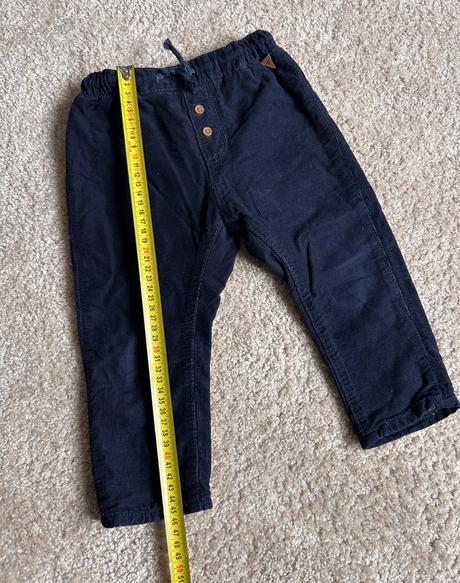 Hm zateplene nohavice 86, h&m,86