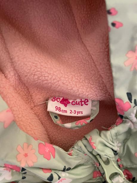 Vetrovka dievčenská jarná/jesenná, 98