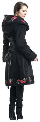 Vyšívaný kabát so šnurovačkou, desigual,40 / l