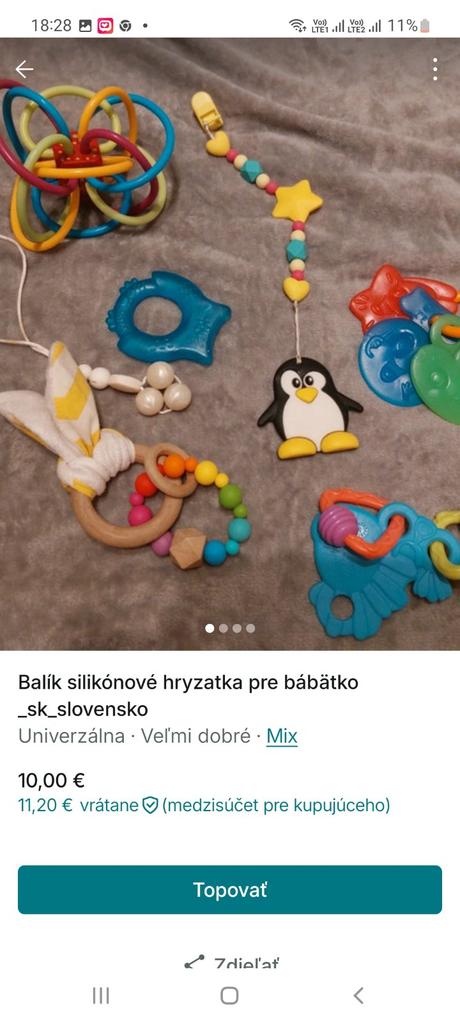 Mix hračky pre bábätko, 