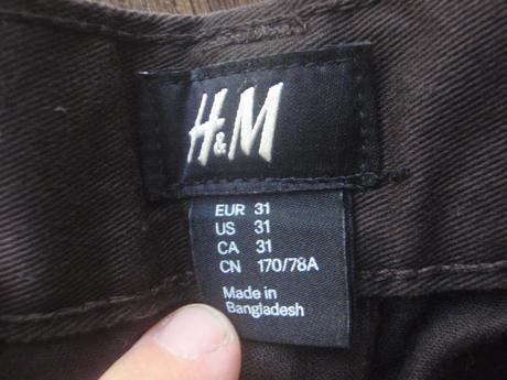 Nohavice, h&m,170