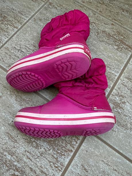 Zateplené gumaky - čižmy crocs, crocs,27