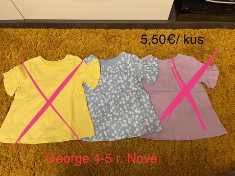 Tunika posledný kus modrá, george,104 / 110