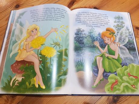 Kniha rozprávky  o vílach top nový stav 95 strán, 