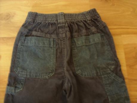 Manchestrove nohavice, mini mode,98