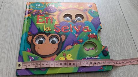 Detská španielska kniha en la selva,