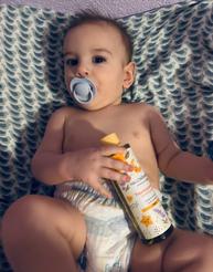 HALLOHEBAMME Baby masážny olej na dobrú noc, 200 ml