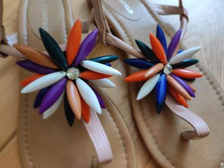 Sandálky gate s ozdobou, 36