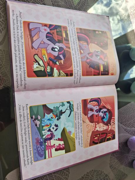 Rainbow dash plus kniha, 