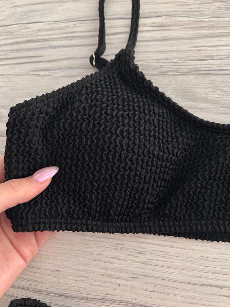 Dámske rebrové plavky, s