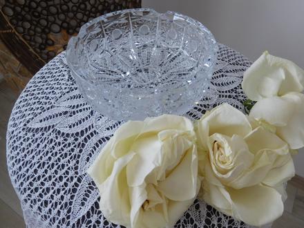 Popolník ťažší kryštálový -top top stav,, 