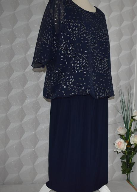 Elegantné šaty el, veľ. xxl, xxl