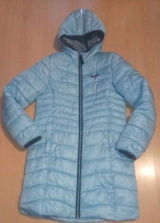 Zimná belasá bundička loap 134/140, 140