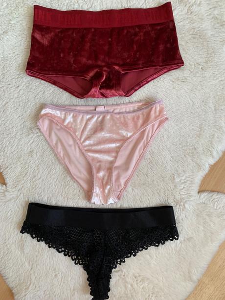 3x nohavičky, victoria's secret,xs