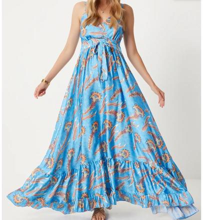 Nádherné lahulinké šaty, m