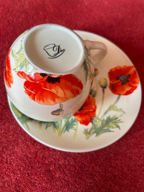 Čajova súprava vlčie maky, 