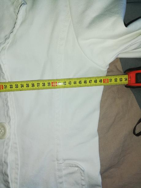 Biele sako športové, xl