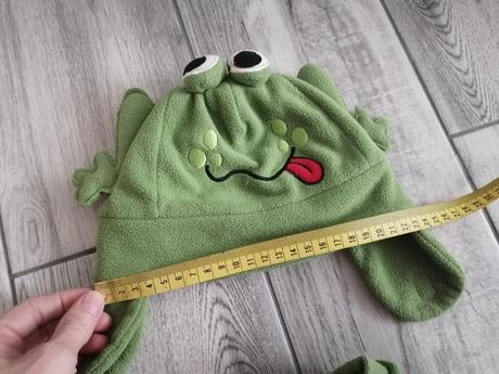 Čiapka žabka + rukavice 104, 104