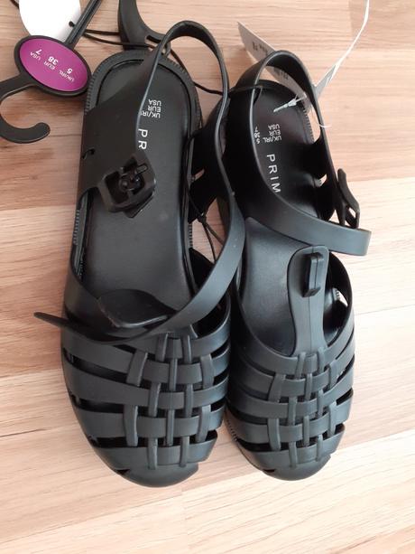 Gumené sandále, primark,38
