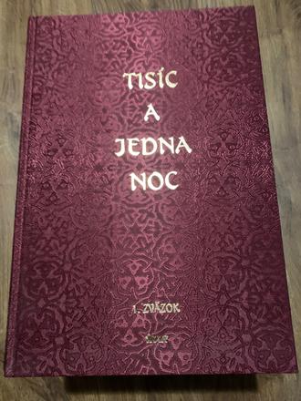 Kniha - tisíc a jedna noc, zvazok 1,4,6,7,8, 