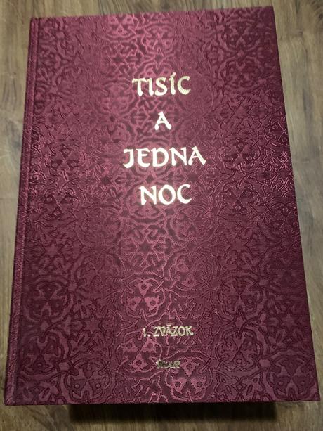 Kniha - tisíc a jedna noc, zvazok 1,4,6,7,8, 