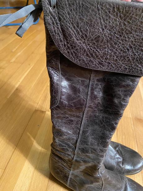 Vysoke kozene cizmy, 37