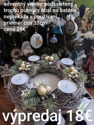 Adventný veniec podsvietený, 
