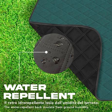 Veľká pikniková deka perletti travel listy, 