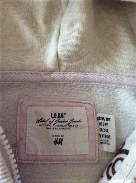 Teplá mikinka 98/104, h&m,98