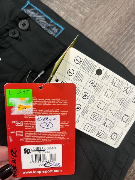 Loap wear nove letne damske nohavice č.s, loap,s