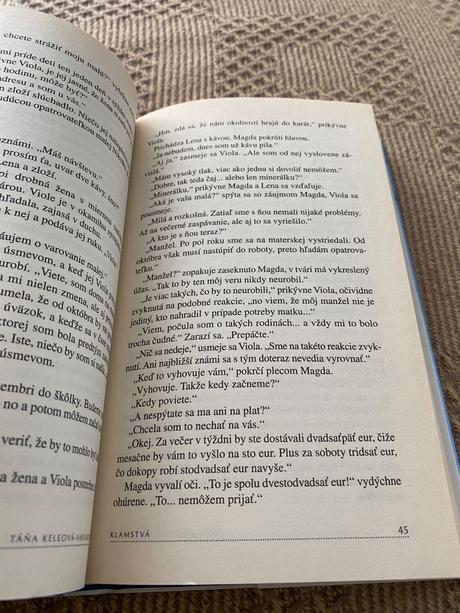 Klamstvá táňa keleová-vasilková,