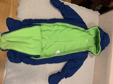 Zimný overal 2x oblečený, 68