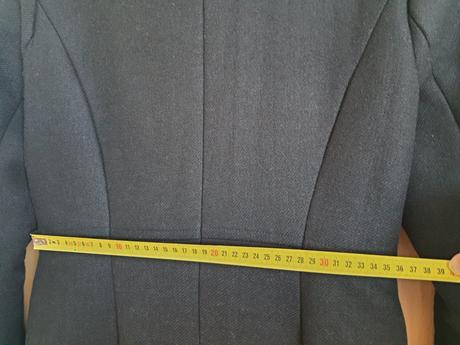 Čierny vlnený kabát vero moda, vero moda,36