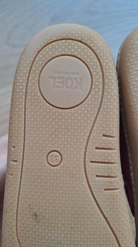 Barefoot topánky koel4kids velour fuchsia, koel4kids,33