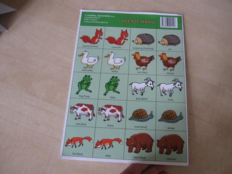 Pexeso - animals/zvieratá,