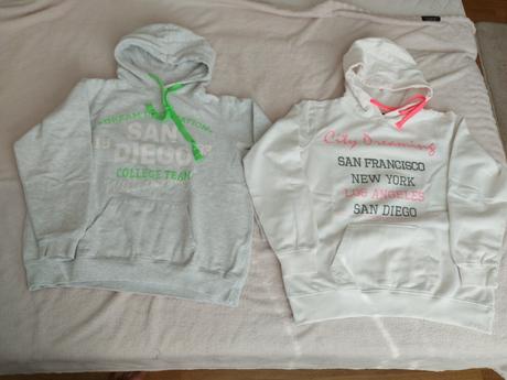 2x mikina 164-170, kik,164