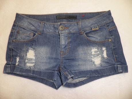 Pekné riflové kraťasy, only,m