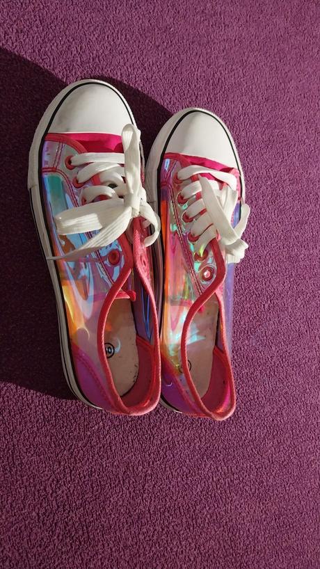 Tenisky priehľadné, 40