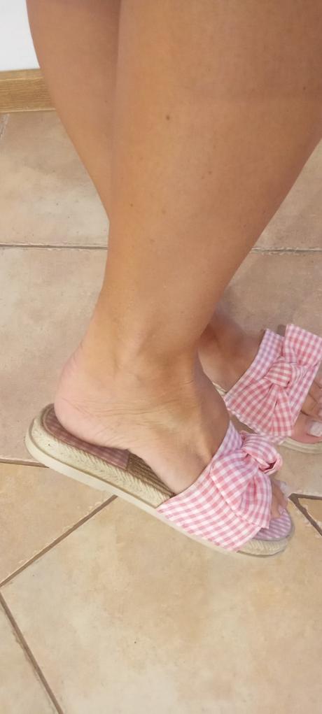 Šľapky s mašľou, 38