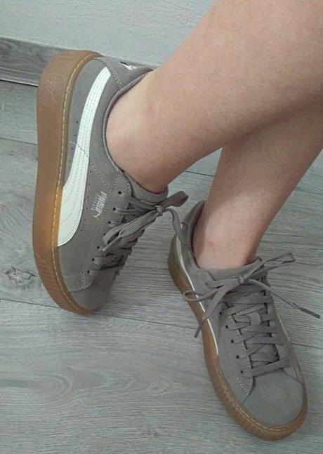 Puma suede platform snk jr rock ridge whisper whit, puma,37