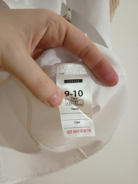 Košeľa biela, george,140