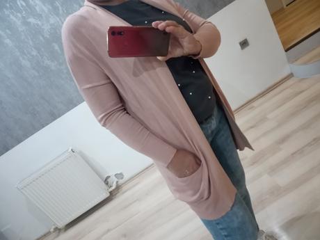 Dlhý sveter - kardygan, gate,m