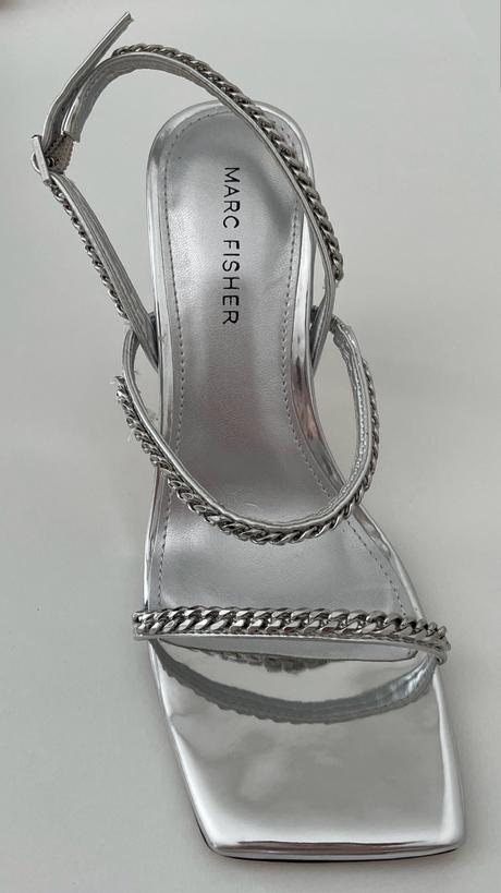 Marc fisher slingback sandále s hranatou špičkou, 37