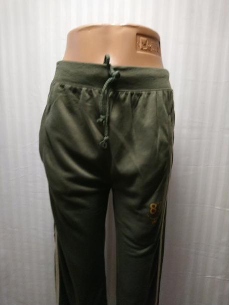 Dámske zelené tepláky, h&f hopefine, veľ. l, l