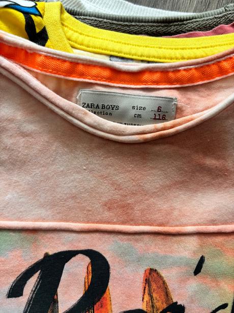 Mix tričiek, zara,134