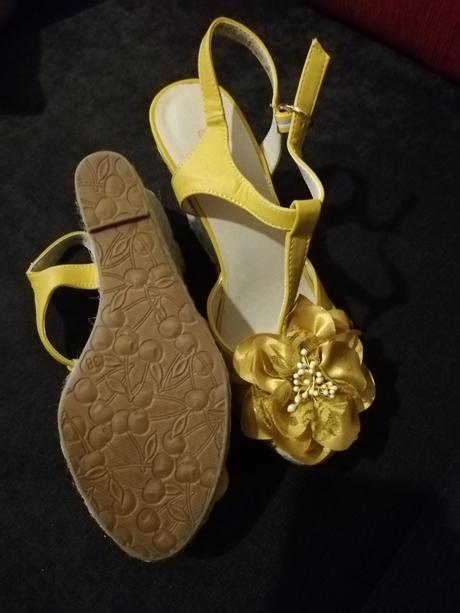 Nenosené sandále ma platforme, graceland,38