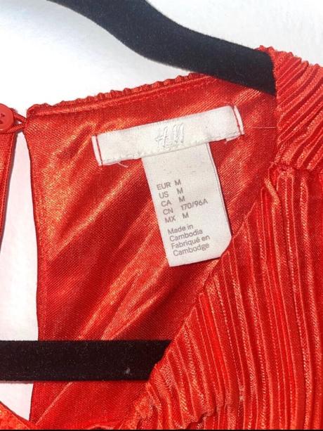 Plisované šaty, h&m,m