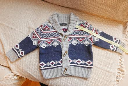 Teplý sveter ako nový, george,86