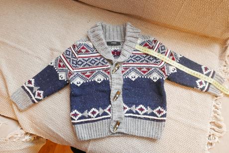 Teplý sveter ako nový, george,86